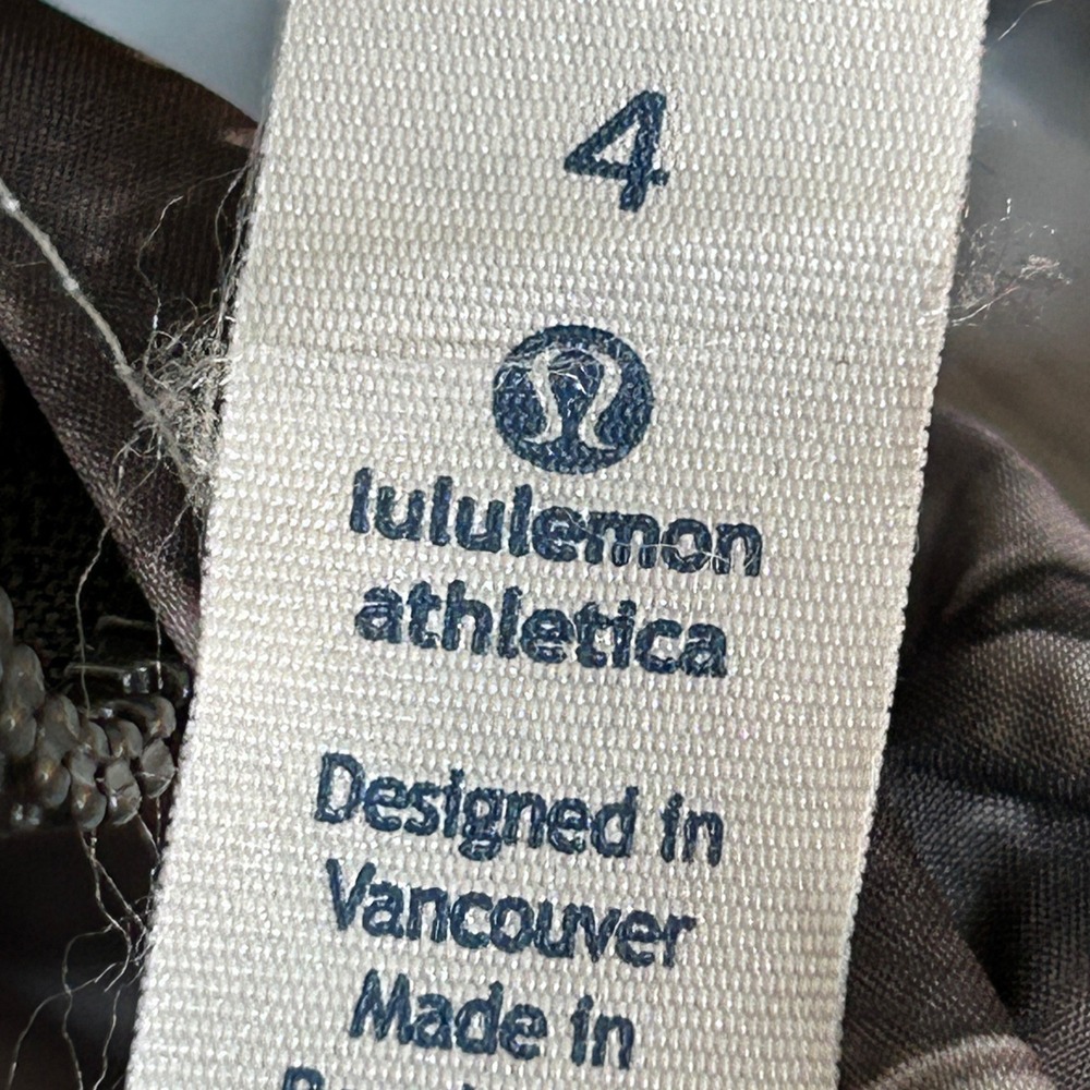 Lululemon Miss Misty Jacket II Hooded Full Zip Packable Sz 4 Marble Black White - Picture 8 of 10